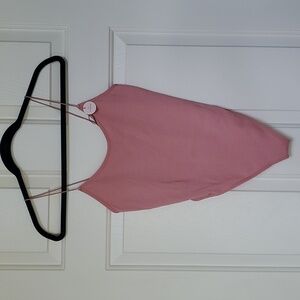 Pink bodysuit medium large